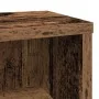 Estantería para CDs de madera contrachapada madera envejecida de , Almacenamiento para CD y DVD - Ref: Foro24-855828, Precio:...