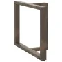 Patas mesa comedor forma T 2uds acero natural 90x35x(72-73)cm de , Patas para mesas - Ref: Foro24-4013067, Precio: 136,19 €, ...