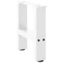 Patas de mesa de centro blanco 2uds acero 30x(30-31) cm de , Patas para mesas - Ref: Foro24-4013253, Precio: 47,46 €, Descuen...