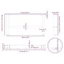 Patas de mesa de centro antracita 2uds acero 70x(30-31) cm de , Patas para mesas - Ref: Foro24-4013270, Precio: 66,37 €, Desc...