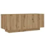 Mesita de noche madera de ingeniería roble artisian 100x35x40cm by , Nightstands - Ref: Foro24-3329174, Price: 90,86 €, Disco...