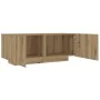Mesita de noche madera de ingeniería roble artisian 100x35x40cm by , Nightstands - Ref: Foro24-3329174, Price: 90,86 €, Disco...