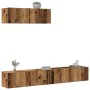 Conjunto de mueble de TV 3 piezas montado la pared madera vieja de , Muebles TV - Ref: Foro24-3329205, Precio: 132,70 €, Desc...