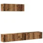 Conjunto de mueble de TV 3 piezas montado la pared madera vieja de , Muebles TV - Ref: Foro24-3329205, Precio: 132,70 €, Desc...