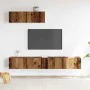 Conjunto de mueble de TV 3 piezas montado la pared madera vieja de , Muebles TV - Ref: Foro24-3329205, Precio: 132,70 €, Desc...