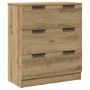 Aparadores 3 uds madera ingeniería roble artisian 60x30x70 cm de , Aparadores - Ref: Foro24-3329226, Precio: 224,13 €, Descue...
