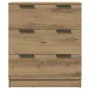 Aparadores 3 uds madera ingeniería roble artisian 60x30x70 cm de , Aparadores - Ref: Foro24-3329226, Precio: 224,13 €, Descue...