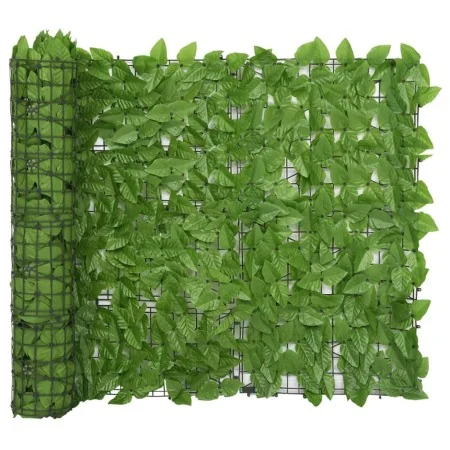 Toldo para balcón con hojas verde 600x100 cm de vidaXL, Sombrillas - Ref: Foro24-315502, Precio: 59,57 €, Descuento: %