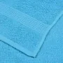 Toallas de ducha 4 uds 100% algodón turquesa 70x140 cm 360 gsm de , Toallas - Ref: Foro24-136978, Precio: 35,14 €, Descuento: %