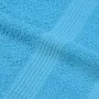 Toallas de ducha 4 uds 100% algodón turquesa 70x140 cm 360 gsm de , Toallas - Ref: Foro24-136978, Precio: 35,14 €, Descuento: %