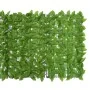 Toldo para balcón con hojas verde 600x100 cm de vidaXL, Sombrillas - Ref: Foro24-315502, Precio: 59,57 €, Descuento: %