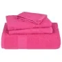 Toallas 2 uds 100% algodón rosa 100x200 cm 600 gsm de , Toallas - Ref: Foro24-137058, Precio: 35,51 €, Descuento: %