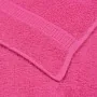 Toallas 2 uds 100% algodón rosa 100x200 cm 600 gsm de , Toallas - Ref: Foro24-137058, Precio: 35,51 €, Descuento: %