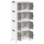 Caja de almacenamiento apilable con ruedas 4 niveles 28 L von , Lastenstapler - Ref: Foro24-4012371, Preis: 72,53 €, Rabatt: %