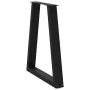 Patas para mesa de centro en forma de V 2 uds acero negro by , Table legs - Ref: Foro24-4012564, Price: 80,08 €, Discount: %