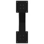 Patas para mesa de comedor en forma de X 2 uds acero negro de , Patas para mesas - Ref: Foro24-4012972, Precio: 92,94 €, Desc...