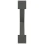 Patas para mesa de centro en forma de X 2 uds antracita acero de , Patas para mesas - Ref: Foro24-4012966, Precio: 94,34 €, D...