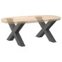 Patas para mesa de centro en forma de X 2 uds antracita acero de , Patas para mesas - Ref: Foro24-4012966, Precio: 94,34 €, D...