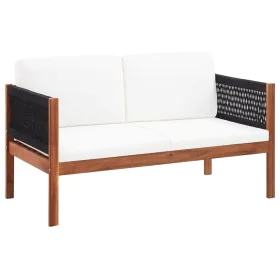 2-seater garden sofa in solid acacia wood by vidaXL, Outdoor sofas - Ref: Foro24-46341, Price: 208,43 €, Discount: %