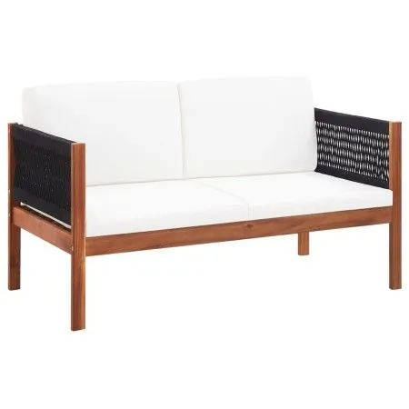 2-seater garden sofa in solid acacia wood by vidaXL, Outdoor sofas - Ref: Foro24-46341, Price: 208,43 €, Discount: %