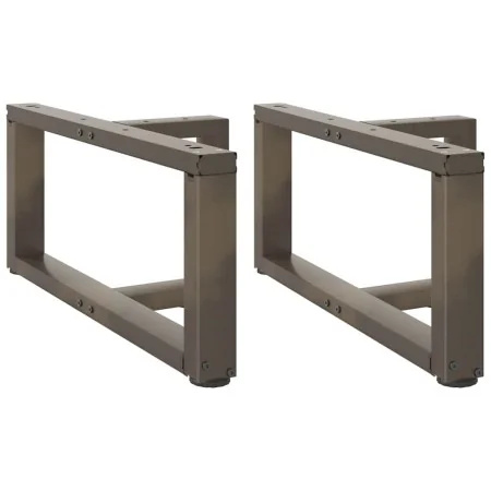 Patas de mesa centro forma T 2uds acero natural 70x25x(30-31)cm de , Patas para mesas - Ref: Foro24-4013019, Precio: 85,37 €,...