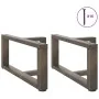 Patas de mesa centro forma T 2uds acero natural 70x25x(30-31)cm de , Patas para mesas - Ref: Foro24-4013019, Precio: 85,37 €,...
