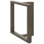 Patas mesa comedor forma T 2uds acero natural 70x35x(72-73)cm de , Patas para mesas - Ref: Foro24-4013059, Precio: 136,34 €, ...