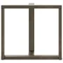 Patas mesa comedor forma T 2uds acero natural 70x35x(72-73)cm de , Patas para mesas - Ref: Foro24-4013059, Precio: 136,34 €, ...