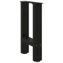 Patas de mesa de centro acero negro 2 uds 28x(42-43) cm de , Patas para mesas - Ref: Foro24-4013272, Precio: 53,07 €, Descuen...
