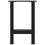 Patas de mesa de centro acero negro 2 uds 28x(42-43) cm de , Patas para mesas - Ref: Foro24-4013272, Precio: 53,07 €, Descuen...