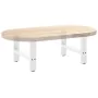 Patas de mesa de centro acero blanco 2 uds 60x(42-43) cm de , Patas para mesas - Ref: Foro24-4013285, Precio: 65,63 €, Descue...