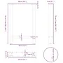 Patas de mesa de centro antracita 2 uds 50x(72-73)cm acero de , Patas para mesas - Ref: Foro24-4013302, Precio: 84,91 €, Desc...