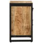 Mesitas de noche 2 piezas madera maciza rugosa mango de , Mesitas de noche - Ref: Foro24-4013560, Precio: 216,00 €, Descuento: %