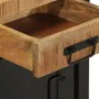 Mesitas de noche 2 piezas madera maciza rugosa mango de , Mesitas de noche - Ref: Foro24-4013560, Precio: 216,00 €, Descuento: %