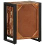 Mesitas de noche 2 uds multicolor madera maciza rugosa mango de , Mesitas de noche - Ref: Foro24-4013562, Precio: 218,88 €, D...