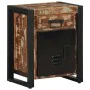 Mesitas de noche 2 uds multicolor madera maciza rugosa mango de , Mesitas de noche - Ref: Foro24-4013562, Precio: 218,88 €, D...