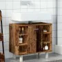 Armario de baño madera contrachapada envejecida 60x32x53,5 cm de , Muebles de baño - Ref: Foro24-856144, Precio: 66,05 €, Des...