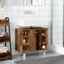 Armario de baño madera contrachapada envejecida 60x32x53,5 cm de , Muebles de baño - Ref: Foro24-856144, Precio: 66,05 €, Des...