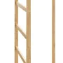 Perchero con ganchos y estantes 38,5x30x156 cm bambú de , Organizadores de vestidores y perchas de barra - Ref: Foro24-400891...