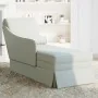 Chaise longue respaldo apoyabrazos derecho terciopelo de , Divanes - Ref: Foro24-4009782, Precio: 109,83 €, Descuento: %