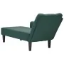 Chaise longue con reposabrazos derecho terciopelo oscuro by , Daybeds - Ref: Foro24-4009794, Price: 138,74 €, Discount: %