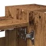 Armario de espejo de baño contrachapada envejecida 80x20,5x64cm de , Tocadores de baño - Ref: Foro24-856036, Precio: 81,58 €,...
