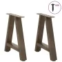 Patas de mesa de centro forma A 2uds acero 50x(42-43) cm de , Patas para mesas - Ref: Foro24-4012835, Precio: 60,83 €, Descue...