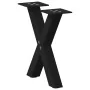 Patas de mesa de centro forma X 2uds acero negro 30x(30-31) cm de , Patas para mesas - Ref: Foro24-4012868, Precio: 52,56 €, ...