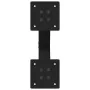 Patas de mesa de centro forma X 2uds acero negro 30x(30-31) cm de , Patas para mesas - Ref: Foro24-4012868, Precio: 52,56 €, ...