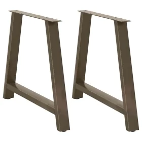 Patas de mesa de centro forma A 2uds acero 90x(72-73) cm de , Patas para mesas - Ref: Foro24-4012863, Precio: 96,09 €, Descue...