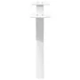 Patas de mesa de centro forma X 2uds acero blanco 50x(30-31) cm de , Patas para mesas - Ref: Foro24-4012877, Precio: 47,71 €,...