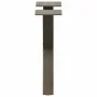 Patas de mesa centro forma X 2uds acero natural 37x(30-31) cm de , Patas para mesas - Ref: Foro24-4012875, Precio: 45,29 €, D...