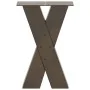 Patas de mesa centro forma X 2uds acero natural 28x(42-43) cm de , Patas para mesas - Ref: Foro24-4012951, Precio: 79,64 €, D...