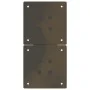 Patas de mesa centro forma X 2uds acero natural 28x(42-43) cm de , Patas para mesas - Ref: Foro24-4012951, Precio: 79,64 €, D...